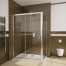 Душевой уголок Radaway Premium Plus DWJ+S 140x90 прозрачное стекло