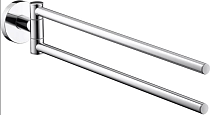 Полотенцедержатель Hansgrohe Logis 40512000 двойной