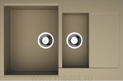 Мойка кухонная Omoikiri Daisen 78-2-CA карамель