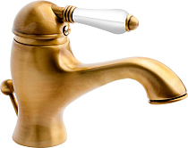 Смеситель для раковины Nicolazzi Classica Lusso 3402BZ76 с д/к бронза