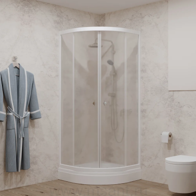 Душевой уголок Triton Ультра А Щ0000061784 80х80 см с поддоном +сифон D90мм