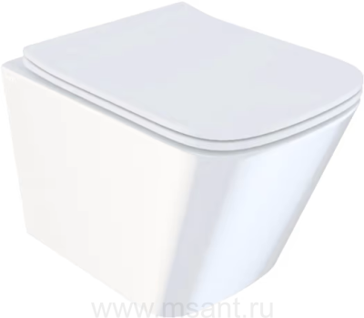 Унитаз подвесной IDDIS Bild BILRDSEi25 Безободковый сиденье с микролифтом и функцией быстрого снятиям