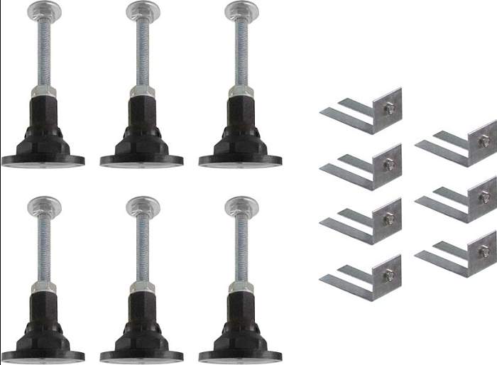 Ножки для душевого поддона Good Door Эклипс с креплениями