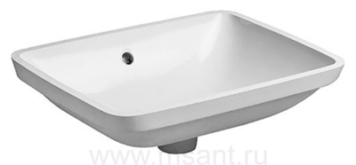 Рукомойник Duravit Starck 3 0305490000 встраиваемый