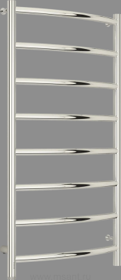 Полотенцесушитель электрический Сунержа Галант 4.0 100х50 хром, L