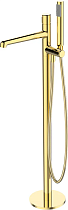 Смеситель BelBagno Uno FMT ORO для ванны с душем, С ВНУТРЕННЕЙ ЧАСТЬЮ