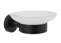 Мыльница Aquatek, матовый черный AQ4003MB ВЕГА