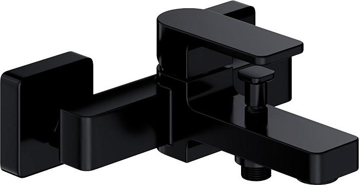 Смеситель Omnires Baretti 7830 для ванны с душем, черный