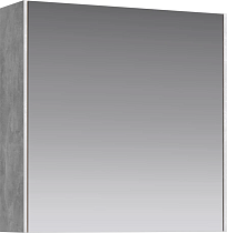 Зеркало-шкаф Aqwella 5 stars Mobi 60 бетон светлый