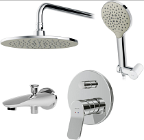 Душевой комплект AM.PM X-Joy FB85A10010 С ВНУТРЕННЕЙ ЧАСТЬЮ, для ванны с душем