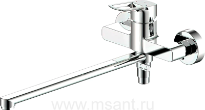 Универсальный смеситель IDDIS Spin SPISBL2i10WA хром