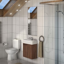 Мебель для ванной AQUATON Эклипс темный эбони