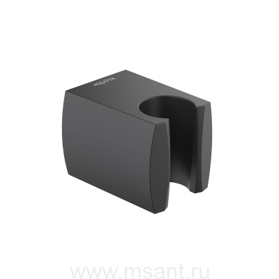 Держатель ручного душа AQUATEK, матовый черный AQ2403MB 