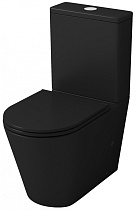 Унитаз Grossman GR-4449BMS компакт черный матовый, безободковый
