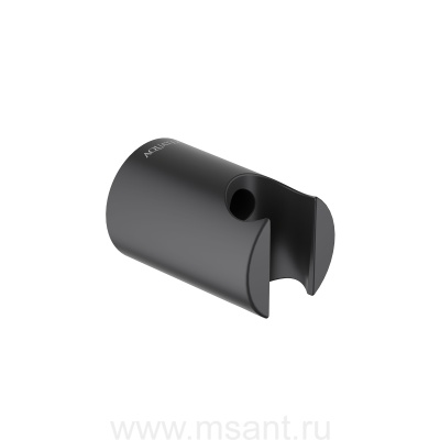 Держатель ручного душа AQUATEK, матовый черный AQ2404MB 