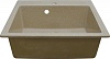 Кухонная мойка AZARIO Litos 570x505x200 искусственный мрамор, цвет Песочный (CS00078326)
