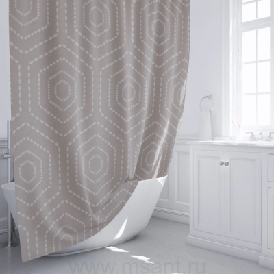 Штора для ванной Fixsen Design FX-1512 Actual