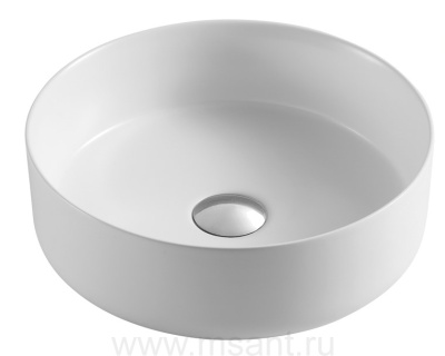 Раковина Azario 355х355х120 накладная, матовая белая