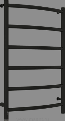 Полотенцесушитель электрический Сунержа Галант 4.0 80х50 черный, L