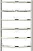 Полотенцесушитель электрический Сунержа Галант 4.0 80х50 хром, L