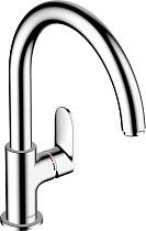 Смеситель Hansgrohe Vernis Blend M35 71870000 для кухонной мойки, хром