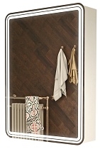 Зеркало-шкаф AZARIO Adriana 1Л 600х800 c подсветкой и диммером