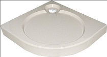 Поддон для душа GuteWetter Deluxe 90x90x16 R бежевый