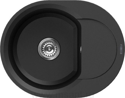 Мойка кухонная Omoikiri Sakaime 60E BL черная