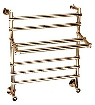 Полотенцесушитель водяной Margaroli Sole 452 бронза