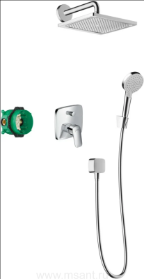 Душевой комплект Hansgrohe Crometta E 27957000