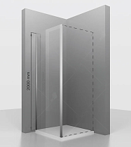 Душевая перегородка RGW Z-050-3 70х200 см, профиль хром