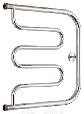 Полотенцесушитель водяной Стилье Стиле Тандем 500х500 резьба-сгон 1