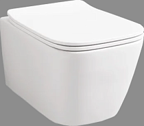 Унитаз подвесной ArtCeram A16 Rimless Mini ASV005 05 01 безободковый, с микролифтом, белый матовый