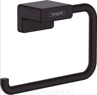 Держатель туалетной бумаги Hansgrohe AddStoris 41771670 матовый черный