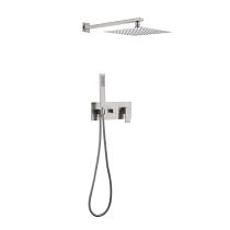 Душевая система ABBER Daheim AF8218SP скрытого монтажа без излива, сатин