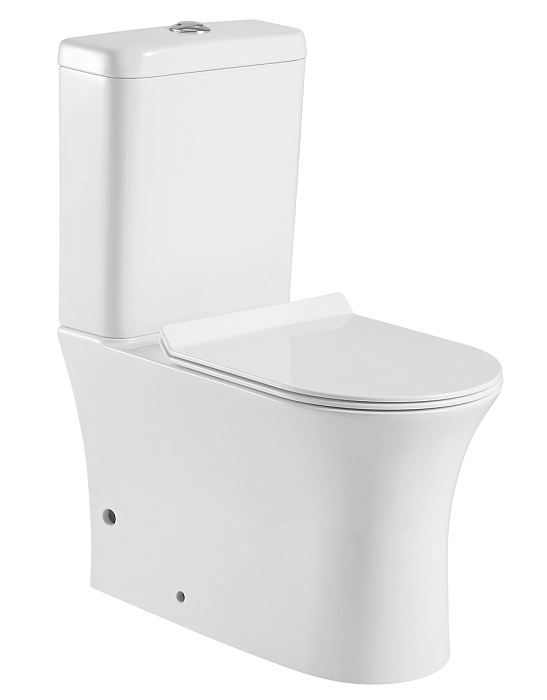 Унитаз напольный Aquanet Rimless Roll-C CL-12249B