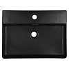 Раковина подвесная Azario 600х420х120 прямоугольная, черный матовый