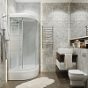 Душевая кабина Triton Полосы Щ0000061848 90*90 В-полка (ДН4) с поддоном+сифон E410CL 