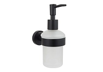 Дозатор Aquatek, матовый черный AQ4005MB ВЕГА