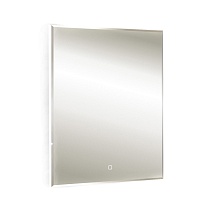 Зеркало AZARIO Алмина-2 800х1000 c подсветкой и диммером, сенсор выкл + подогрев