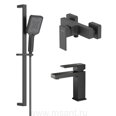 Комплект для ванны Aquatek Либра AQ1631MB 3 в 1