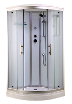 Timo Standart T-6609 Silver Fabric душевая кабина (90*90*220), шт