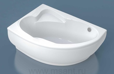 Ванна ESSE FLORES R, 1490x1030x616 мм