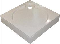 Поддон для душа GuteWetter Deluxe 80x80x16 Q бежевый