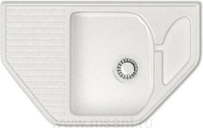 Мойка кухонная Marrbaxx Рики Z022Q001 белый лед