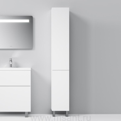 Шкаф-пенал AM.PM Gem R белый глянец, напольный