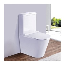 Унитаз напольный ALAGON-С (White). Размер: 640x385x825.