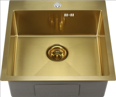 Мойка кухонная Melana D5050HG золото