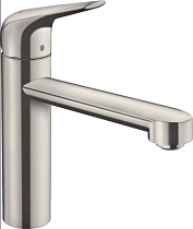 Смеситель Hansgrohe Focus M42 71806800 для кухонной мойки, сталь