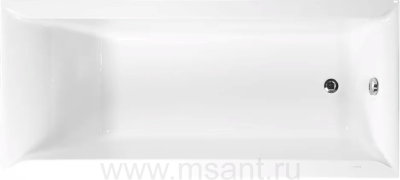 Акриловая ванна Vagnerplast Veronela 170x75 ультра белый